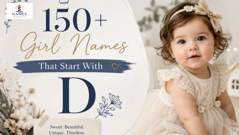 150 girl names that start with D