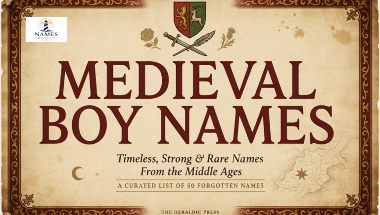 Medieval Boy Names with meanings and origins`